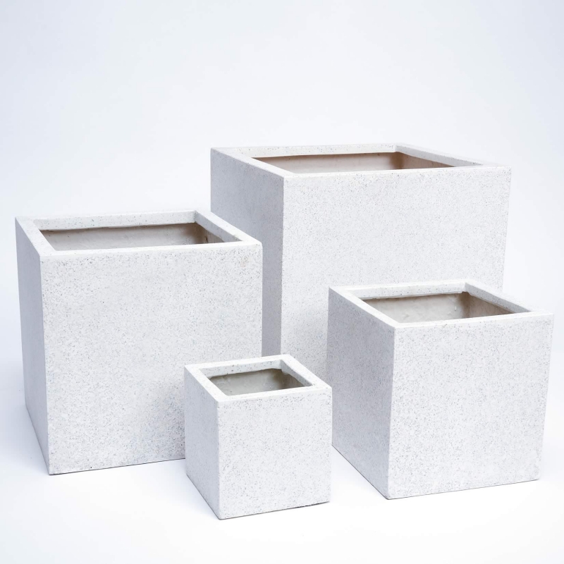 Chậu trồng cây đá mài Terrazzo