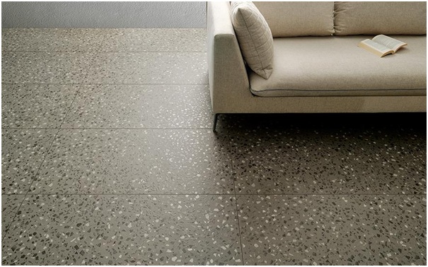 Thi công sàn đá mài Terrazzo