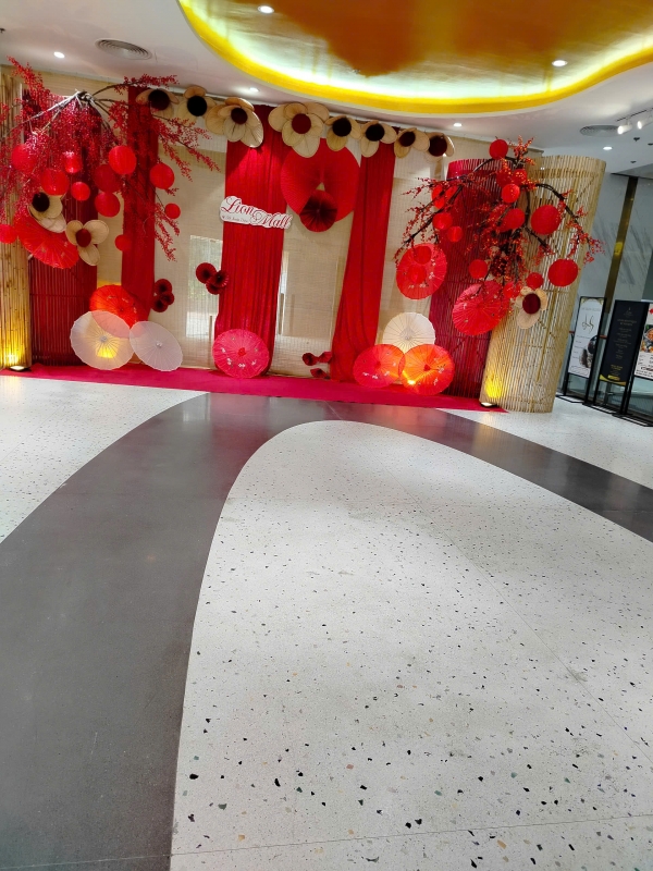 Sàn đá mài Terrazzo
