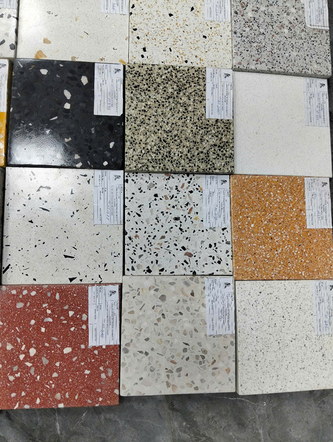 Đá mài Granito, Terrazzo