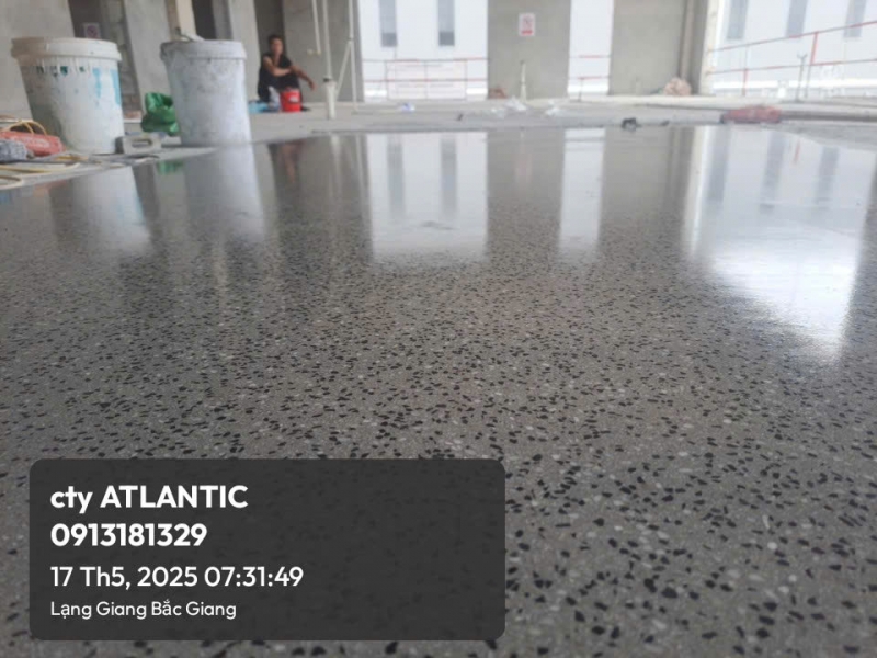 Sàn đá mài Terrazzo