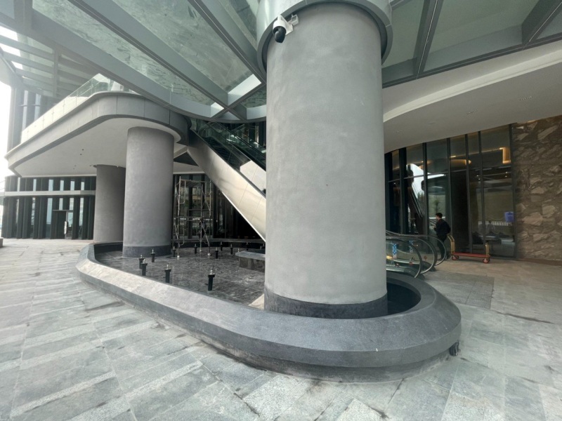 Công trình thi công đá mài Terrazzo