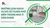 Những loại gạch được sử dụng phổ biến trong nhà ở dân dụng