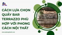 Cách lựa chọn quầy bar Terrazzo phù hợp với phong cách nội thất